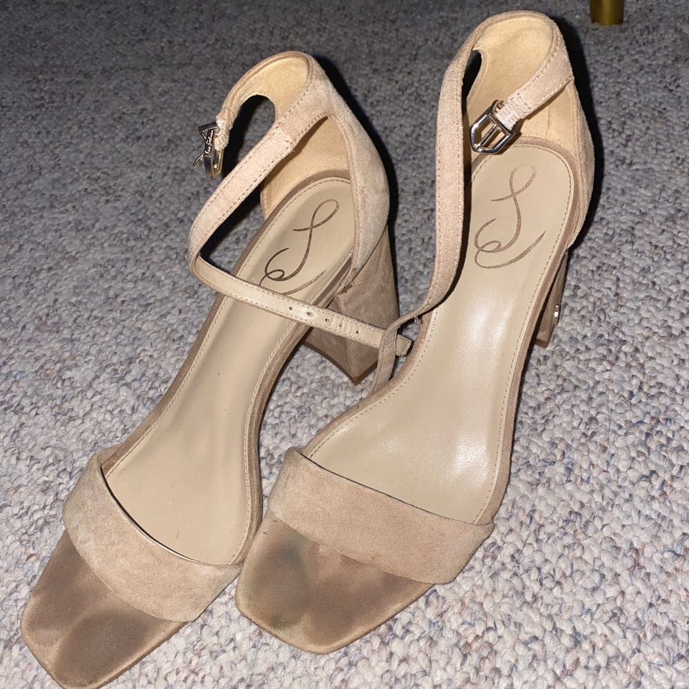 sam edelman heavily worn heels